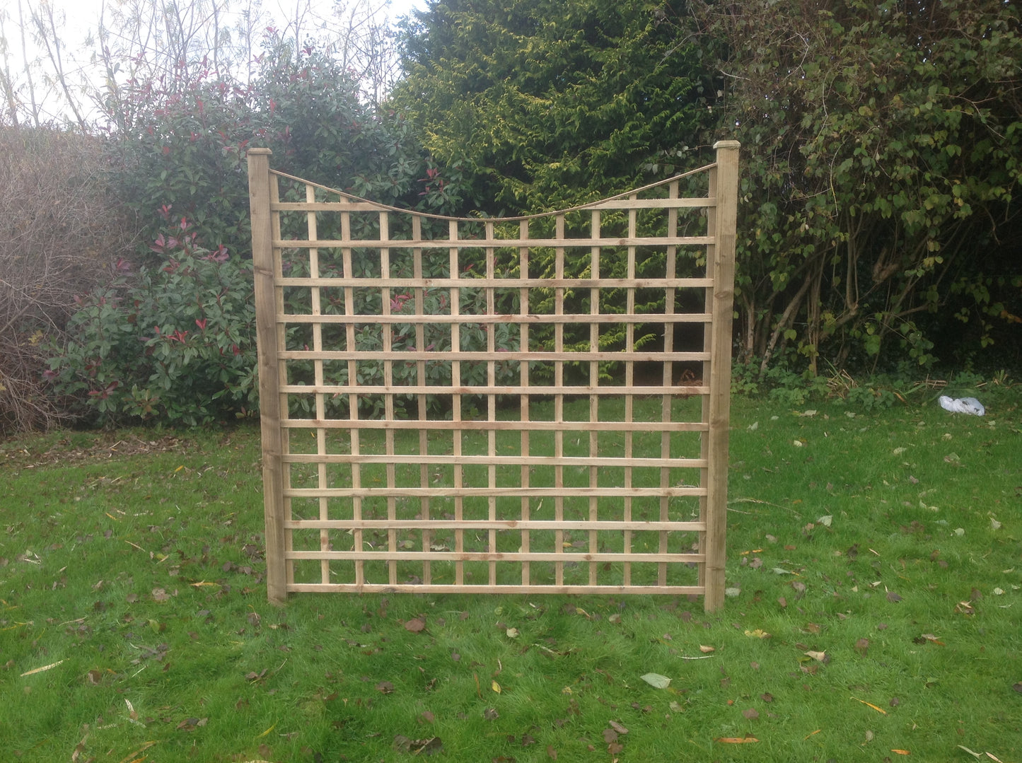 5" Concave Square Trellis