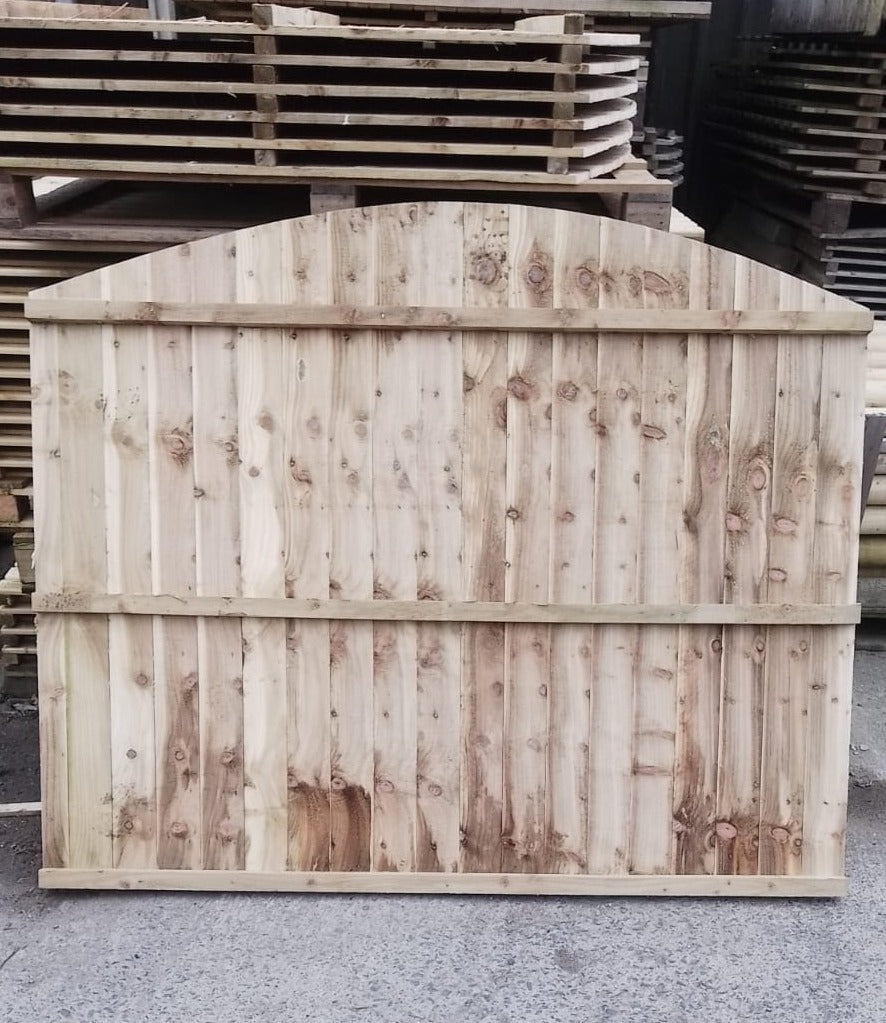Solid Arched Cottage Fencing
