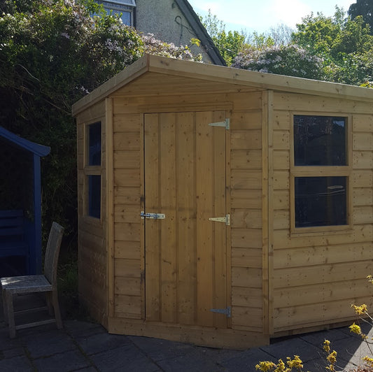 Corner Garden Shed