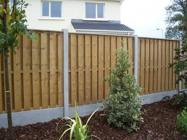 Hit & Miss 5" Board Capped Fencing