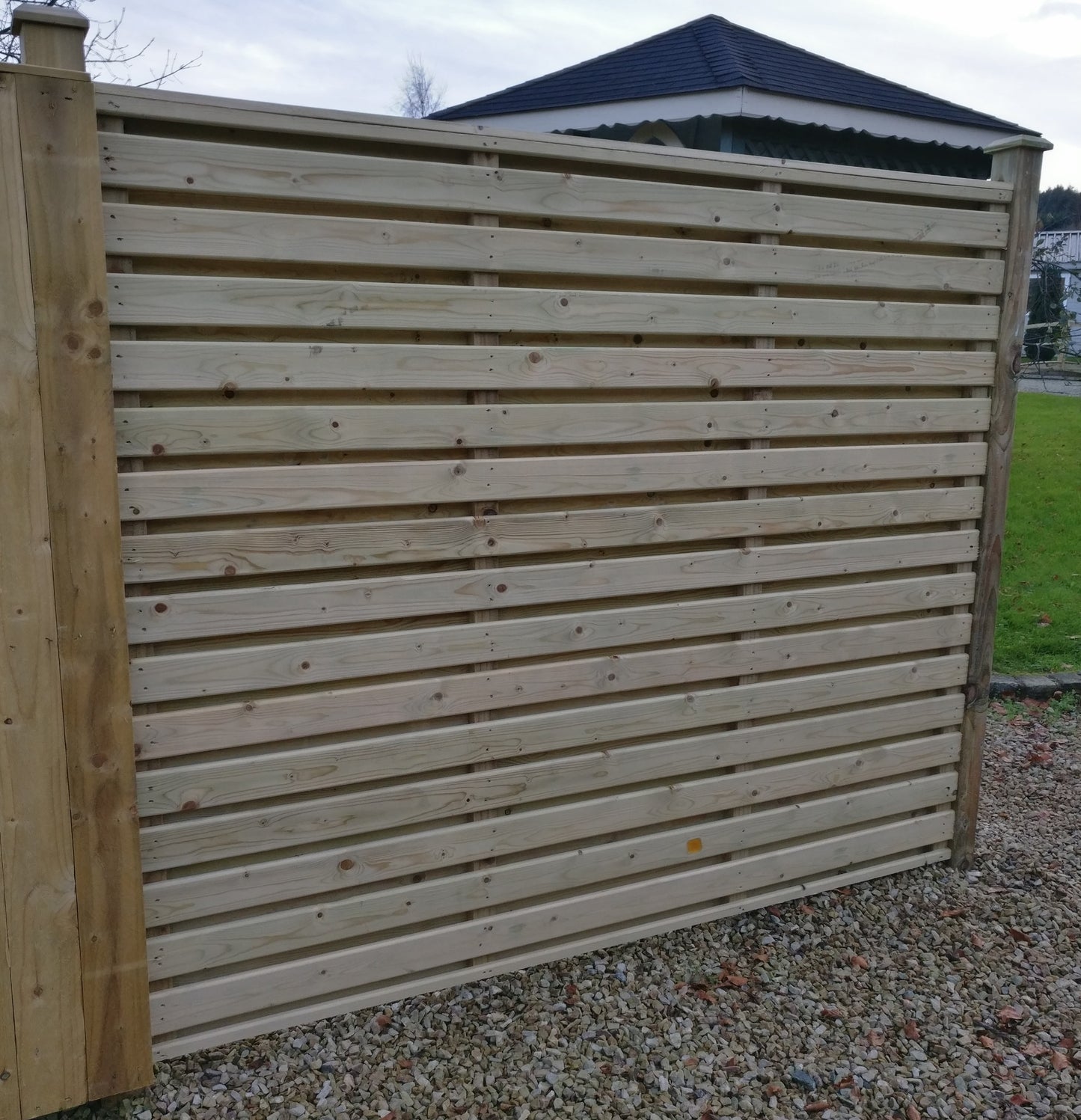 Glan Hit & Miss Fencing (For Timber Posts)