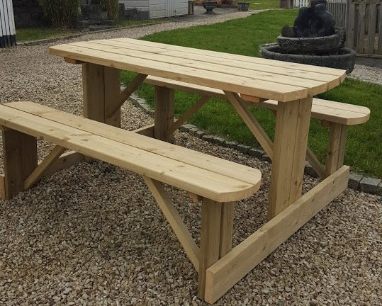 Wooden Picnic Bench