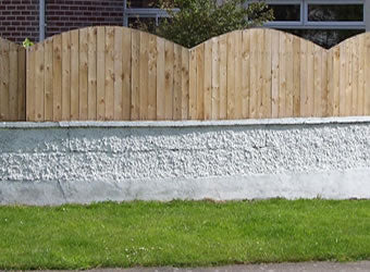 Solid Arched Cottage Fencing