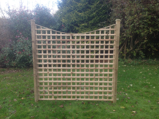 3" Concave Square Trellis