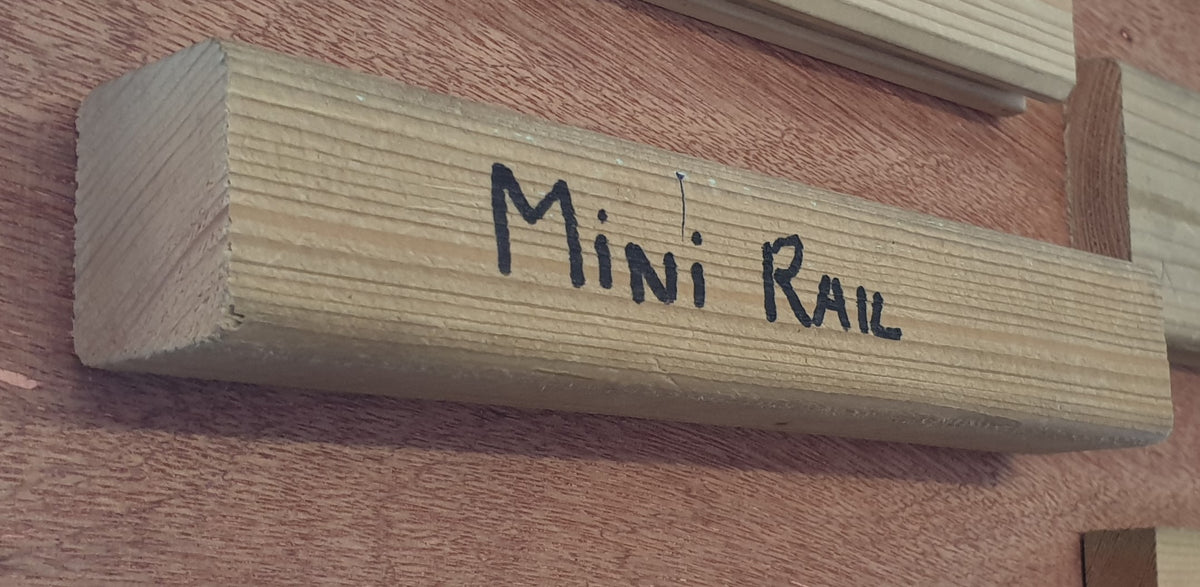 Mini Spindle Rail Mini Rail (Spindles) – Abwood