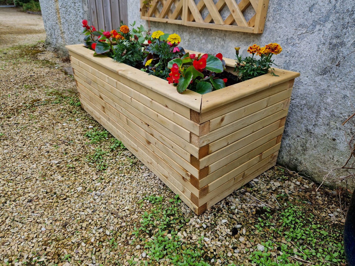 Rectangular Mini Rail Planter