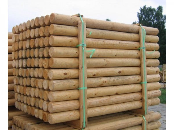 Pressure Treated Round Timber Posts