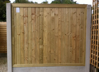 Tongue & Grooved Pressure Treated fencing